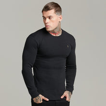 Load image into Gallery viewer, Father Sons Classic Black Super Slim Jumper - FSH409
